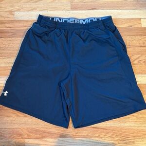 Under Armour Men's Black Athletic Shorts
